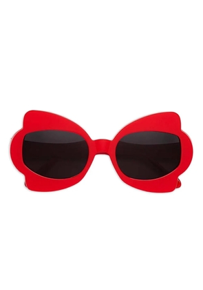 Marni Eyewear geometric-frame sunglasses - Red