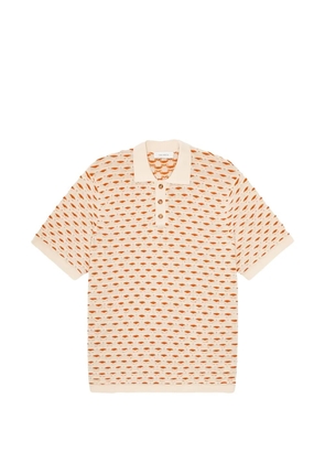 Les Deux Esmay openwork polo shirt - Neutrals