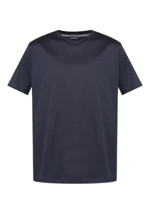 Paul & Shark logo-embroidered cotton T-shirt - Black