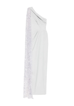 Rhea Costa sequin-embellished gown - Grey