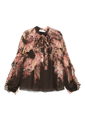 ZIMMERMANN Illuminate Flutter blouse - Black