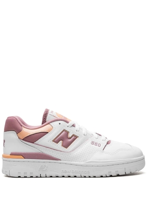 New Balance 550 'Hazy Peach' sneakers - White