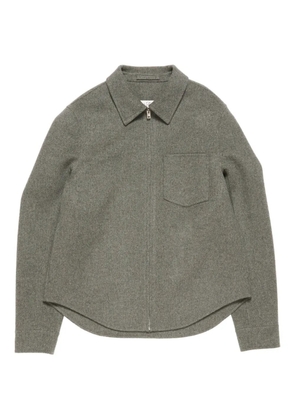 Acne Studios zip-up shirt jacket - Grey