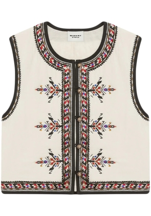 MARANT ÉTOILE Zeana cardigan - White