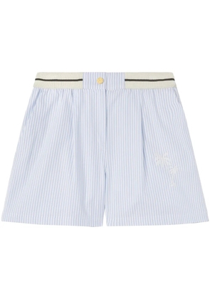 Palm Angels Palms striped boxer shorts - Blue