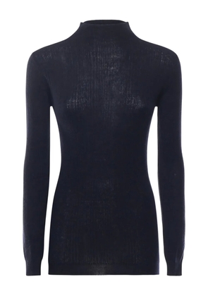 PINKO ribbed high-neck sweater - Blue