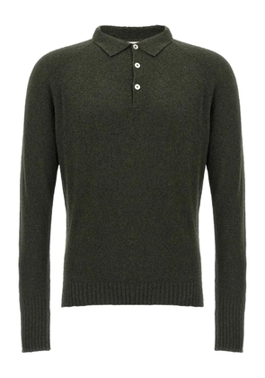 Ma'ry'ya button-placket polo shirt - Green