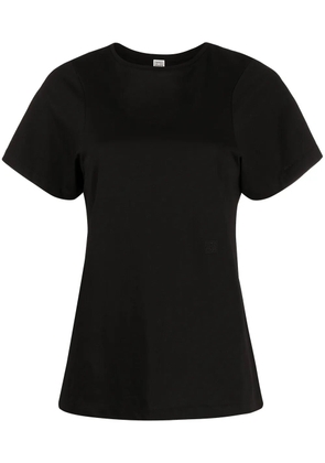 TOTEME short-sleeve cotton T-shirt - Black
