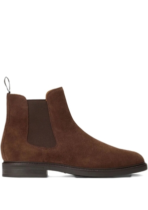Polo Ralph Lauren suede elastic-panel boots - Brown