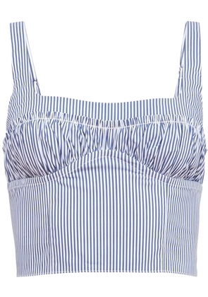 Fleur Du Mal striped top - Blue