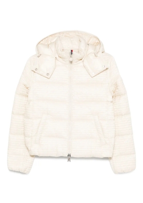Moncler hooded quilted jacket - Neutrals