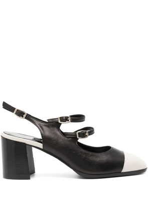 Carel Paris 60mm Papaya slingback pumps - Black