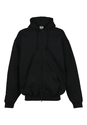 VETEMENTS zip-up hoodie - Black