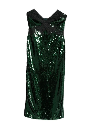 Retrofete Ellen sequin lace midi dress - Green