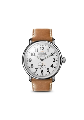 Shinola Runwell Sub Second 47mm watch - White