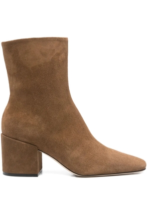 Dear Frances Alma suede leather boots - Brown