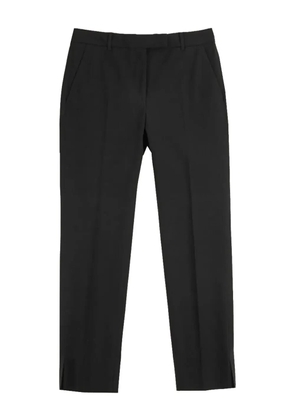 Incotex pressed-crease trousers - Black