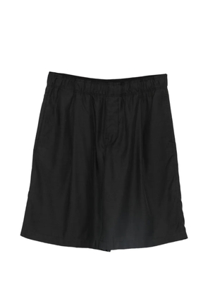 OUR LEGACY Leisure cotton shorts - Black