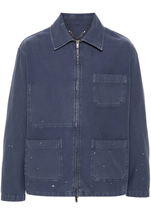 Golden Goose distressed denim jacket - Blue
