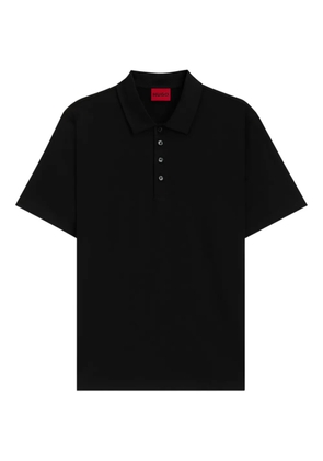 HUGO short-sleeve polo shirt - Black