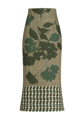 Silvia Tcherassi Atira printed midi skirt - Green