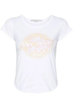 Stella McCartney logo-print cotton T-shirt - White