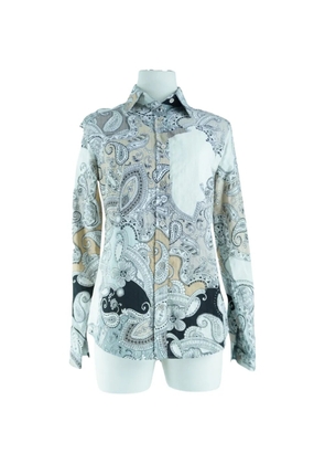 Etro Vintage paisley print design shirt - White