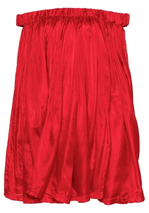 Rick Owens Medusa silk dress - Red
