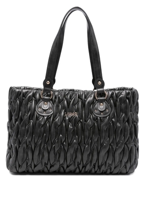 LIU JO quilted tote bag - Black