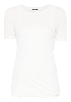 Jil Sander short-sleeves crew-neck T-shirt - White