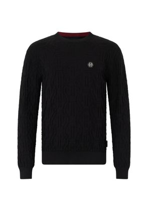 Philipp Plein round-neck sweater - Black