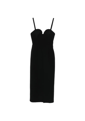 Givenchy sweetheart-neck midi dress - Black