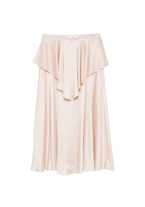 Chloé layered midi skirt - Pink