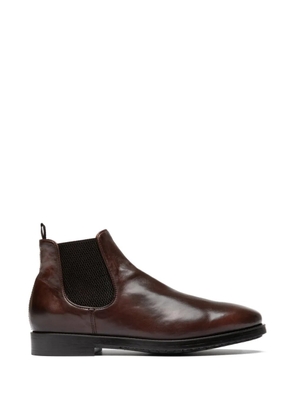 Officine Creative leather boots - Brown