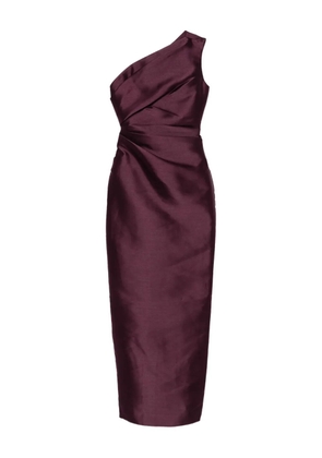 Solace London Kira one-shoulder maxi dress - Purple