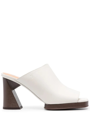 Tod's 95mm sculpted-heel sandals - Neutrals