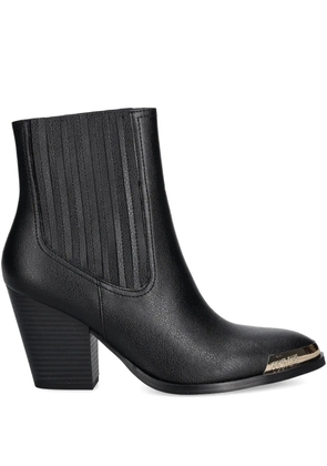 Versace Jeans Couture 85mm pointed-toe logo-detail boots - Black