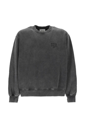 Maison Kitsuné logo-detail sweatshirt - Grey