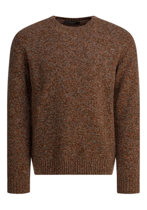 Zanone crew-neck sweater - Brown