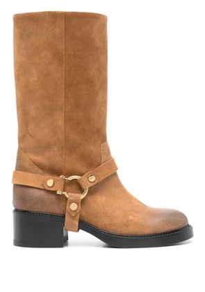 Chloé 40mm Dakota boots - Brown
