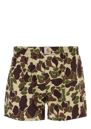 Carhartt WIP camouflage-pattern boxers - Green