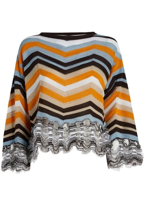 jucca approved boat-neck blouse - Black