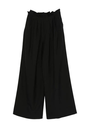 VIKTORIA CHAN pleated trousers - Black