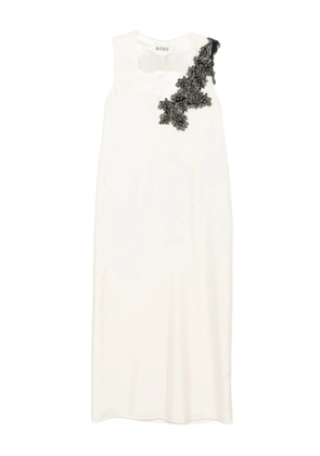 Róhe silk dress - White