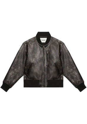 MARANT ÉTOILE Crisley bomber jacket - Black
