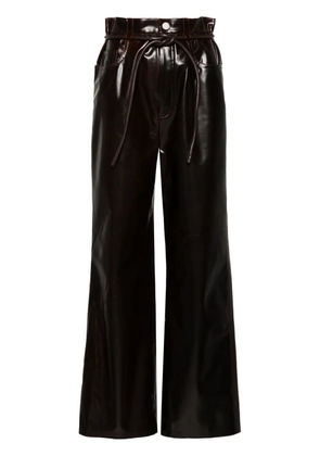 Nanushka Sato wide-leg trousers - Brown