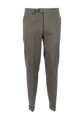 Berwich buttoned straight-leg trousers - Grey
