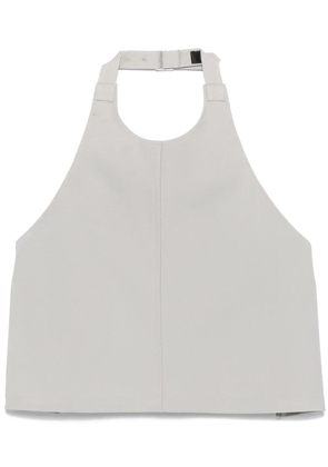 WARDROBE.NYC backless halterneck top - Grey