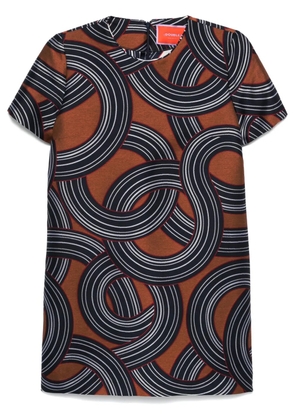 La DoubleJ Swing mini dress - Blue