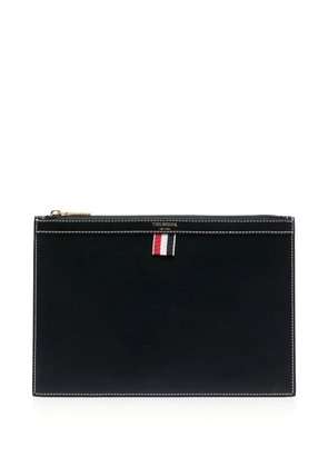 Thom Browne 4-Bar tab document holder - Blue